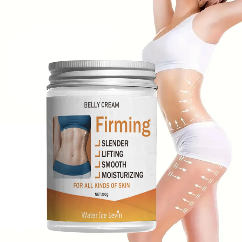 Unisex Firming Abdominal Cream, Unscented Moisturizing Cream, Hyaluronic Acid, Shea Butter, Suitable for All Skin Types, Firming and Lifting Body Lotion, Suitable for Buttocks, Thighs, and Arms