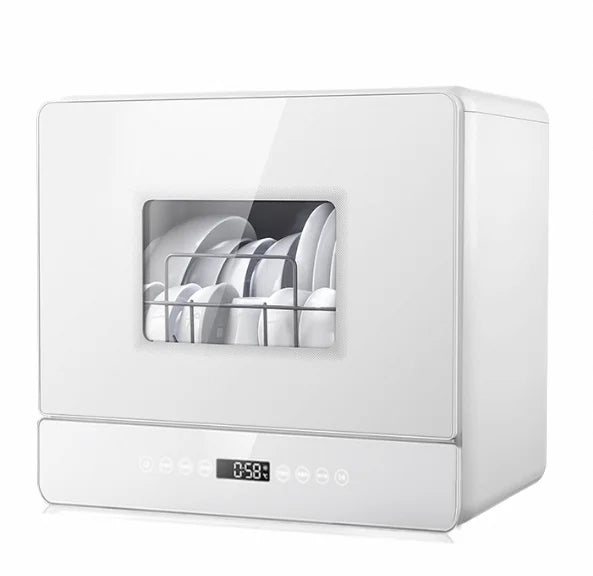 Kitchen Home Electric Automatic Dishwasher Countertop Small Dishwasher UV Portable Touch Control Dishwasher