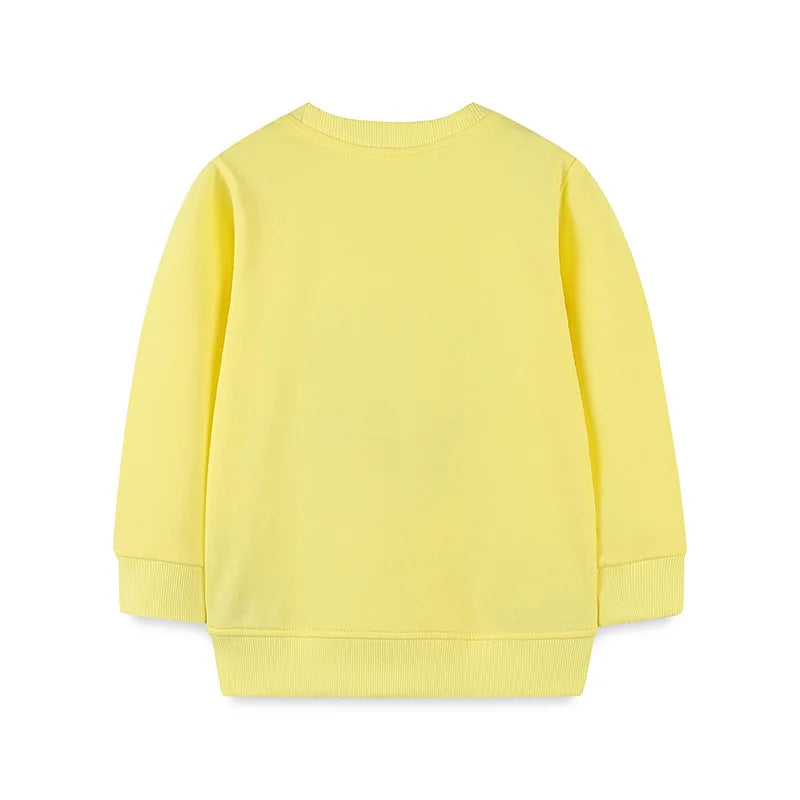 Little maven 2026 Baby Girls Clothes Spring and Autumn Sweatshirt with Lovely Animal Children Casual Tops for Kids 2-7 year