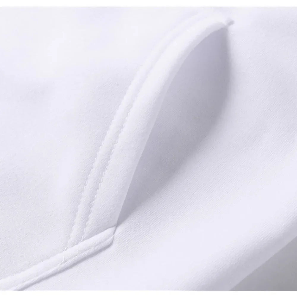 2025 New Men's and Women's Warm Sweatshirt Casual Solid Color Streetwear Pullovers Sport Fitness Pocket Hoodies Multi Color