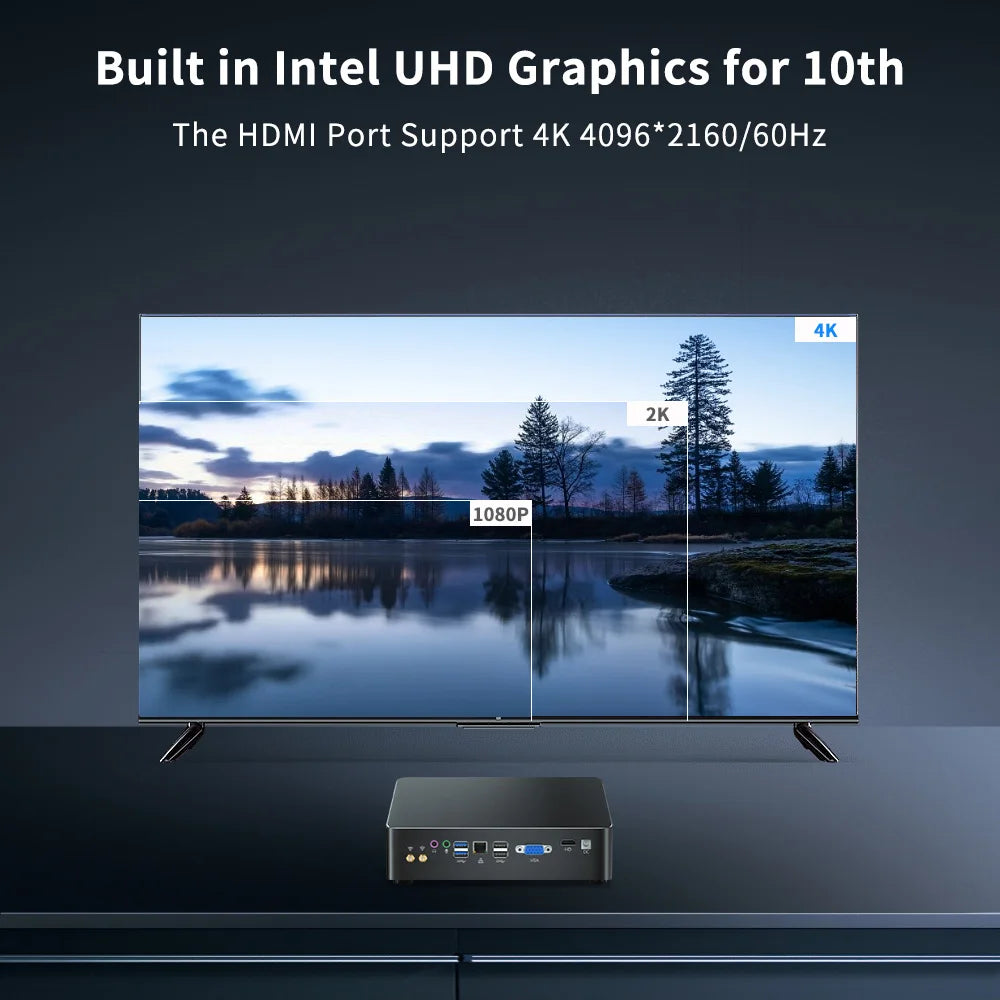 MSECORE Intel I9-11900H Mini PC Windows 11 Gaming Desktop Computer Portable PC Office HTPC Barebone System NVME 4K WIFI6E BT5.3