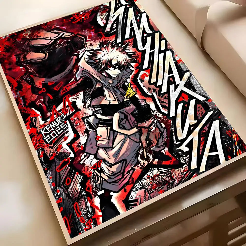 Hot Cool Anime G-Gachiakuta Poster Poster Waterproof HD Wall Art Decal Self-Adhesive Aesthetic Decor For Home Living