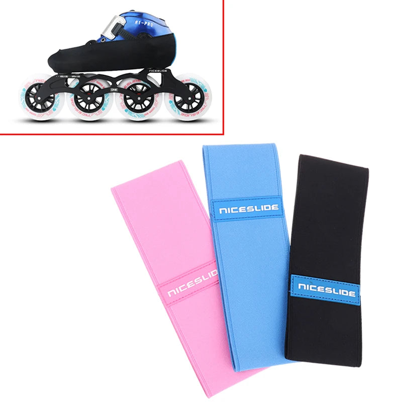 New 1Pair Roller Skating Shoes Wear Resistant Cover Flat Flower Shoes Ice Knife Shoes Protective Cover Carbon Fiber Shoe Covers