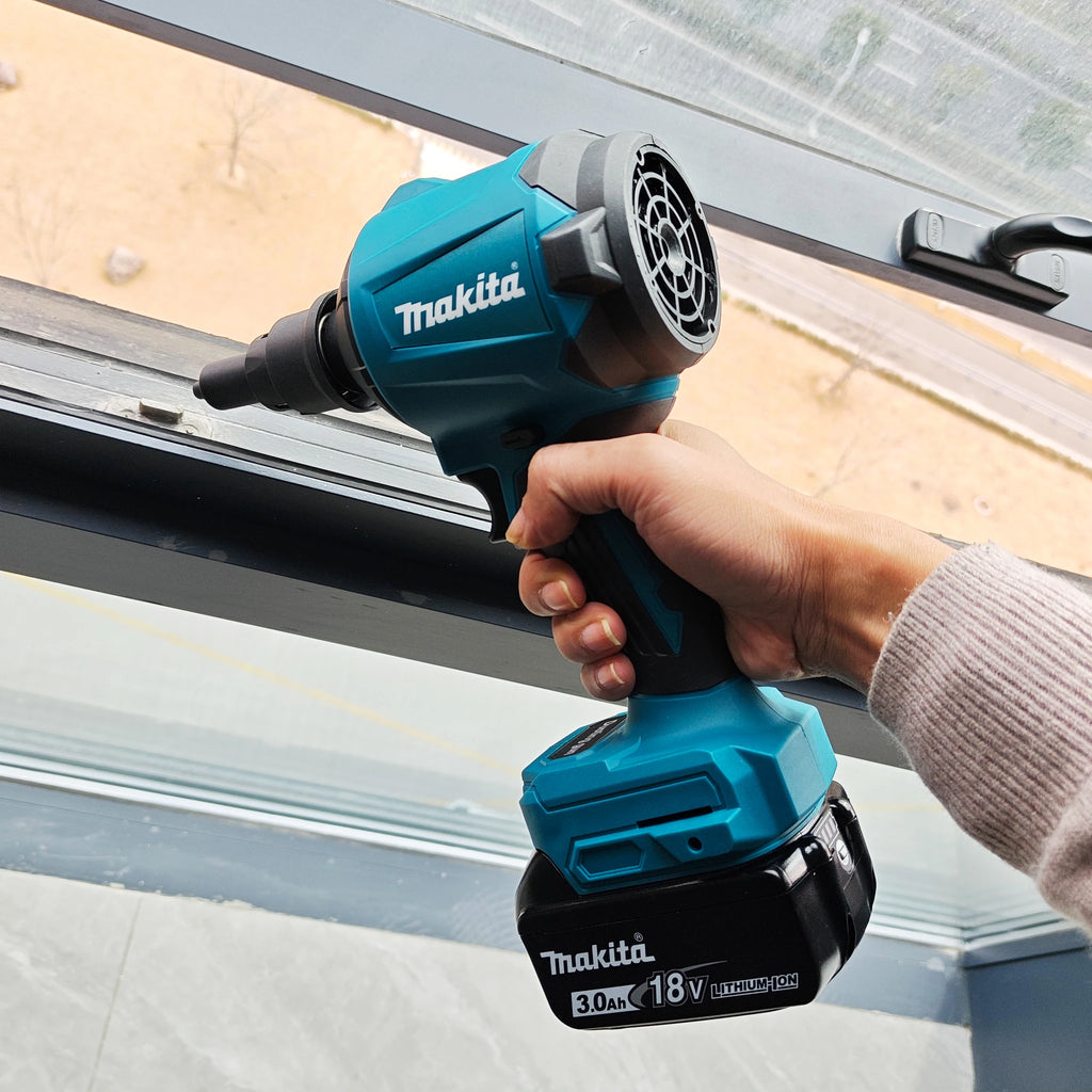 Makita DAS180 Cordless Air Blower 18V Multifunction Dusting Machine with Nozzle Air Dust Removal Gun Inflator Tool