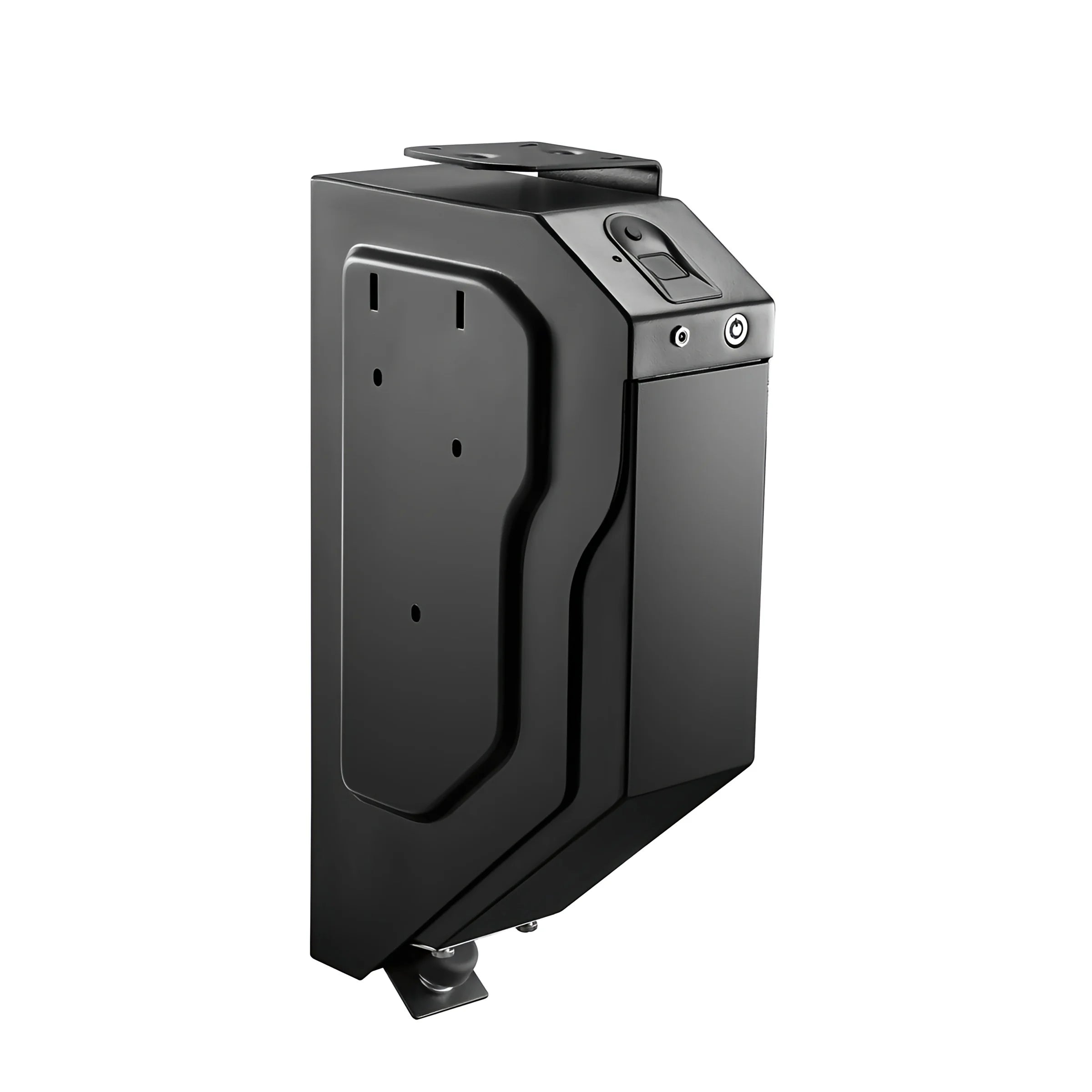 Gun Safes Pistol Box Biometric Fingerprint/Password Steel Gun Box Unlock Anti-Burglary with Keys Strongbox For Desk Cabinet