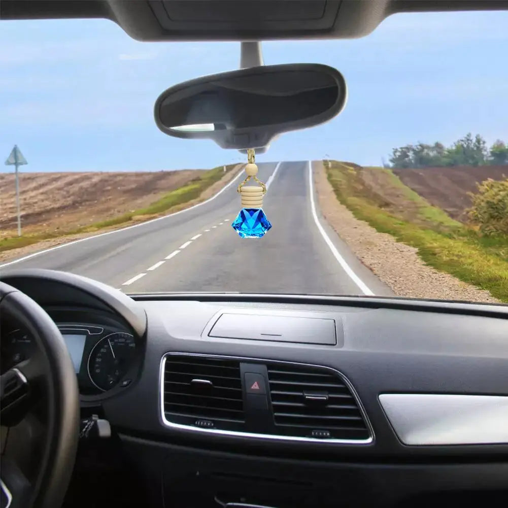 Car Perfume Pendant Include Essential Oil Air Fresheners Universal Car Supplies Novelty Auto Flavoring Car 7ml Car Hanging Oil