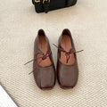 2026 Designer Spring Women Ballet Flats Casual Shallow Butterfly-knot Shoes Soft Sole Women's Elegant Leather Dress Shoes