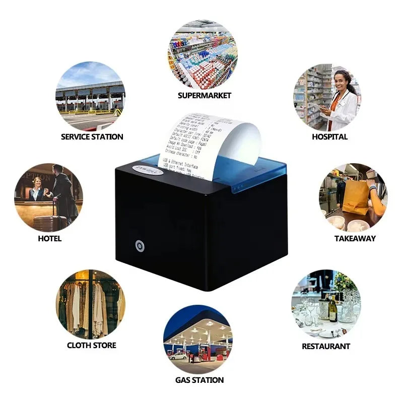 Thermal Pos 58mm bluetooth Android Receipt Printer Restaurant Billing Invoice Printing Machine Printer