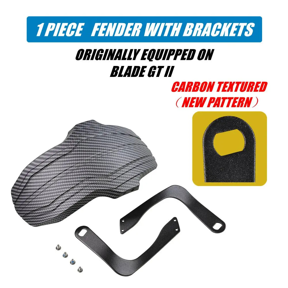 Original TEVERUN 11-Inch Fender for FIGHTER 11 11+ SUPREME PLUS ULTRA BLADE GT II Electric Scooter Mudguard Front And Rear Wheel