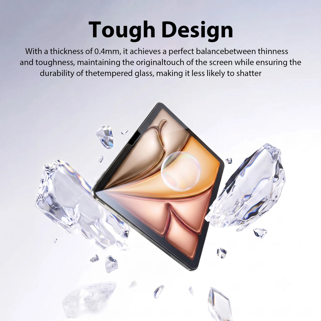 tempered glass for ipad air 11 m4 m3 m2 5 4 pro 13 m5 12.9 screen protector 11th a16 10 9 9th 10th gen mini 7 6 Protective Film