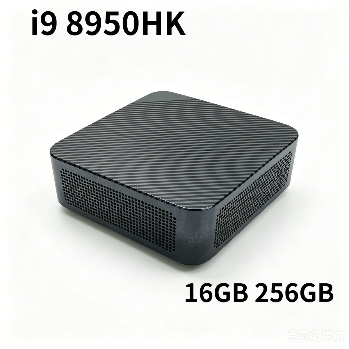 New i9-8950HK Portable Mini Desktop 16GB RAM M.2 NVMe SSD Triple 4K Monitor WiFi6 Bluetooth 5.2 Silent Cooling Home Pro Office