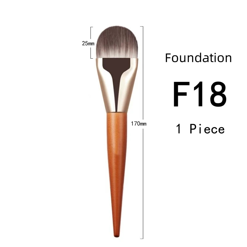 Ultra Thin Foundation Makeup Brushes Flat Top Angled professional Face Contour Make Up Brush
