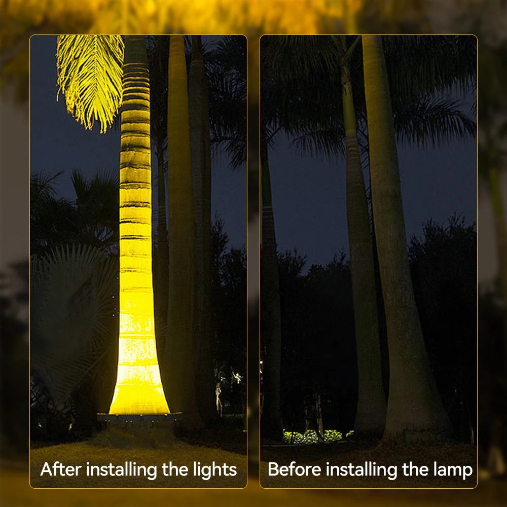 5Pcs LED Tree Hugging Lamp 85-265V Outdoor Christmas Tree Holding Lighting Lamp Waterproof IP65 Garden Park Courtyard Decor Lamp