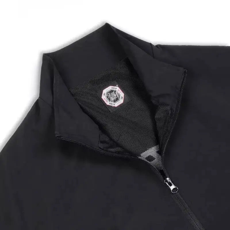 Korean Manhwa Jinx Team Black Windbreaker Jacket Men Women Sports Coat Loose Track Activewear Joo Jaekyung Cosplay Y2K Clothes