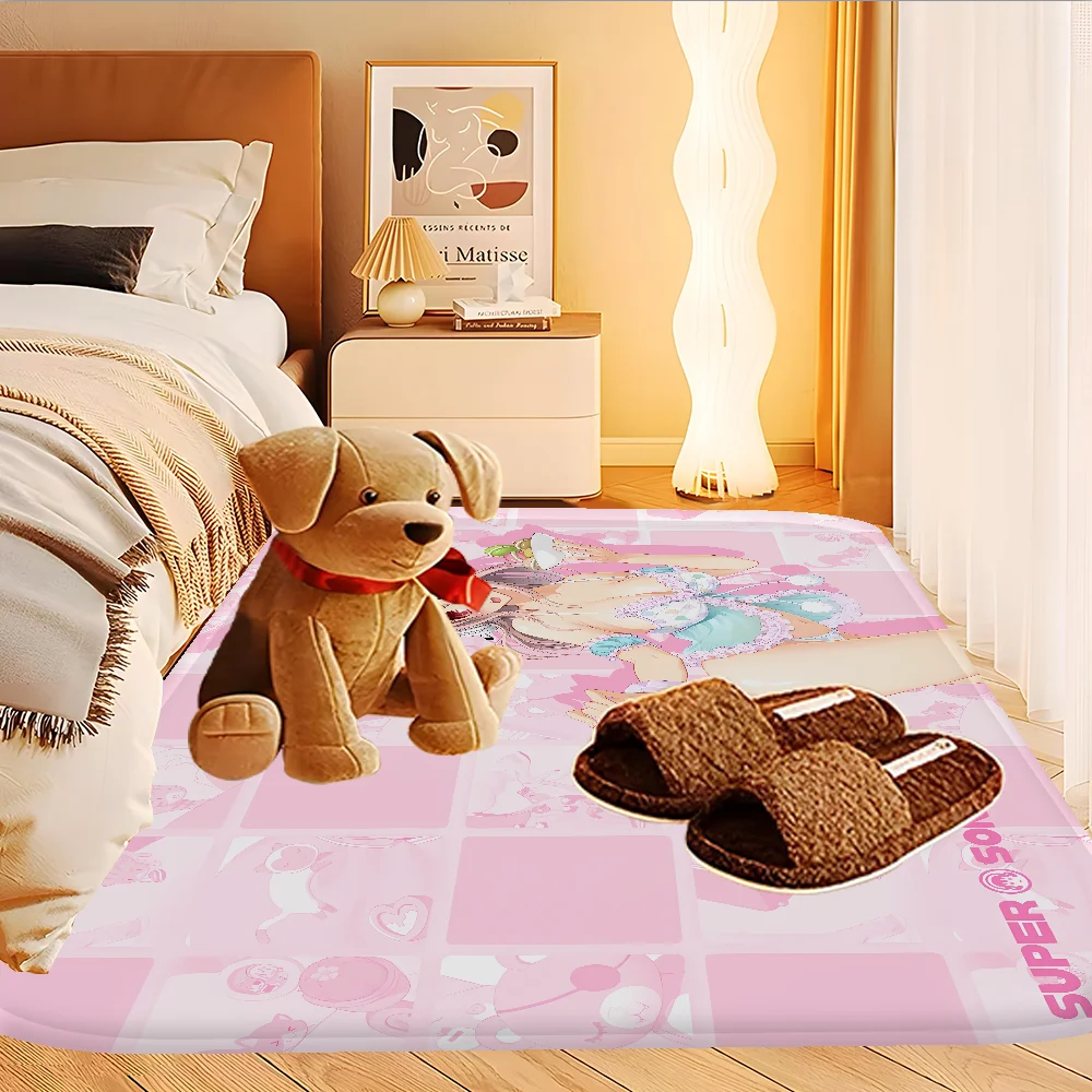 Super Sonico Manga Kitchen Mat Cheaper Anti-slip Modern Living Room Balcony Printed Modern Home Decor