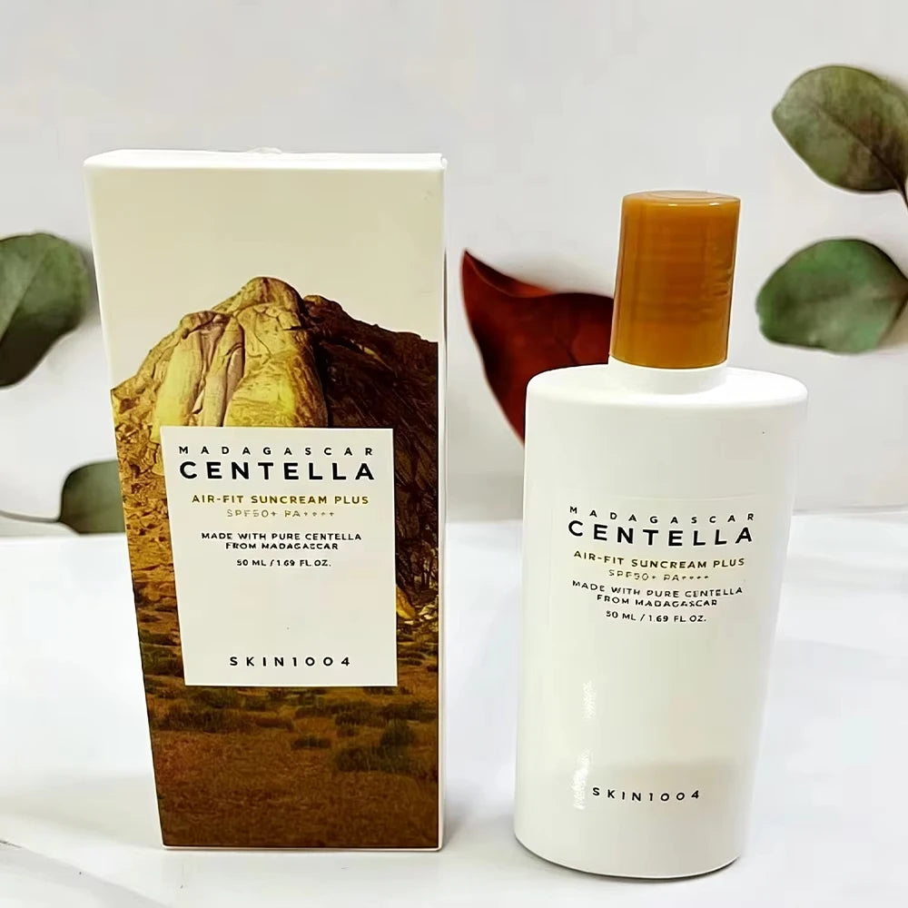 SKIN1004 Centella Hyalu Cica Water Fit Sun Serum SPF50 PA++++ 50ml Serum Like Texture Non Greasy Dewy Finish Korean Skincare