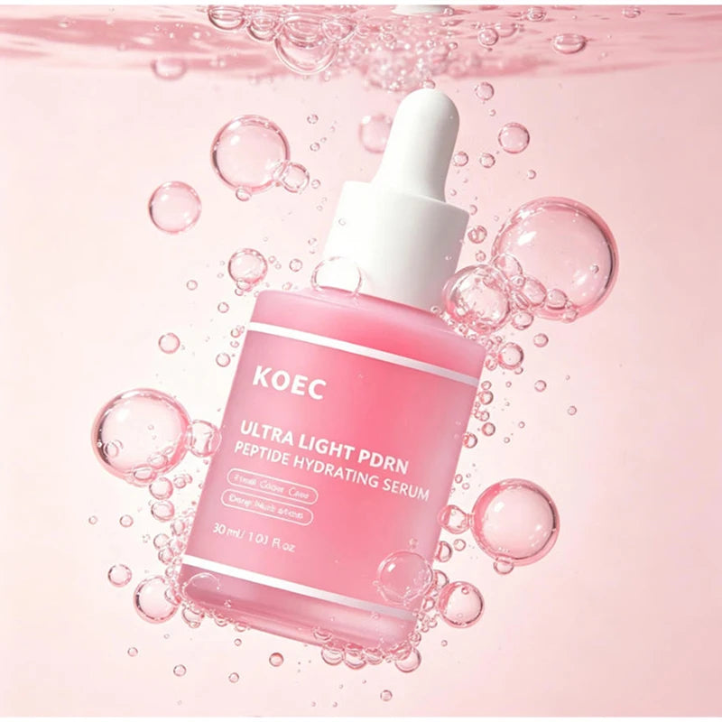 PDRN Peptide Moisturizing Serum 30ml Deeply Hydrating Brightening And Repairing Facial Essence Gentle Soothing Korean Skincare