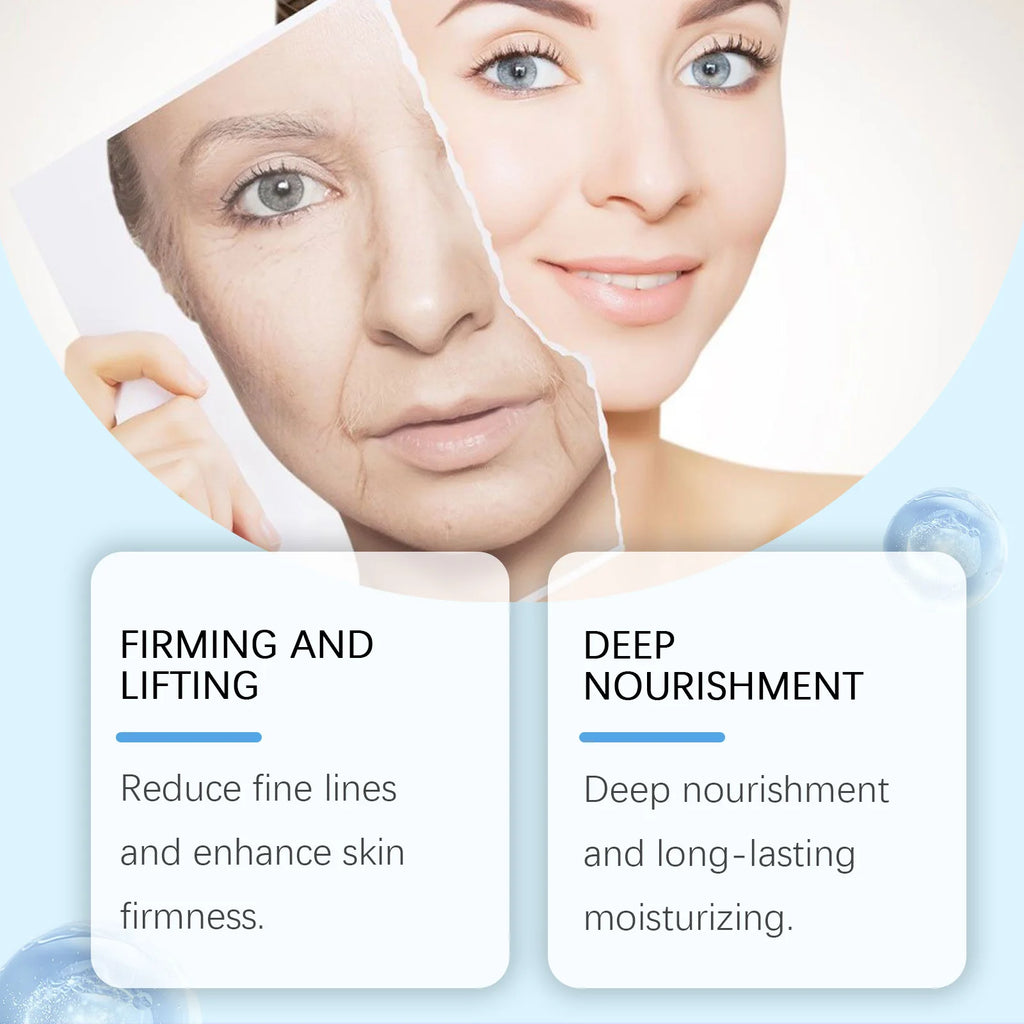 OUHOE Anti-Wrinkle Firming Multi-Purpose Cream Deep Nourishment Long-Lasting Moisturizing Reduce Fine Lines Brighthen Skin Tone