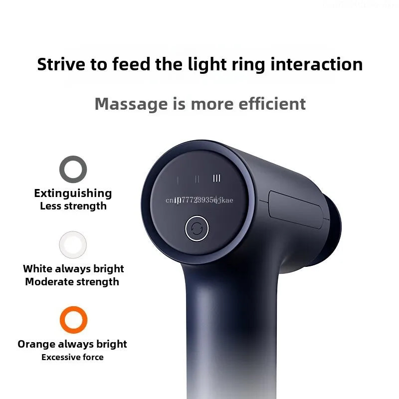 Mijia Fascia Gun 3 Muscle Massage Gun Dual Mode 3 Massage Heads 25KG Thrust Shoulder and Neck Relaxation Massage Driver