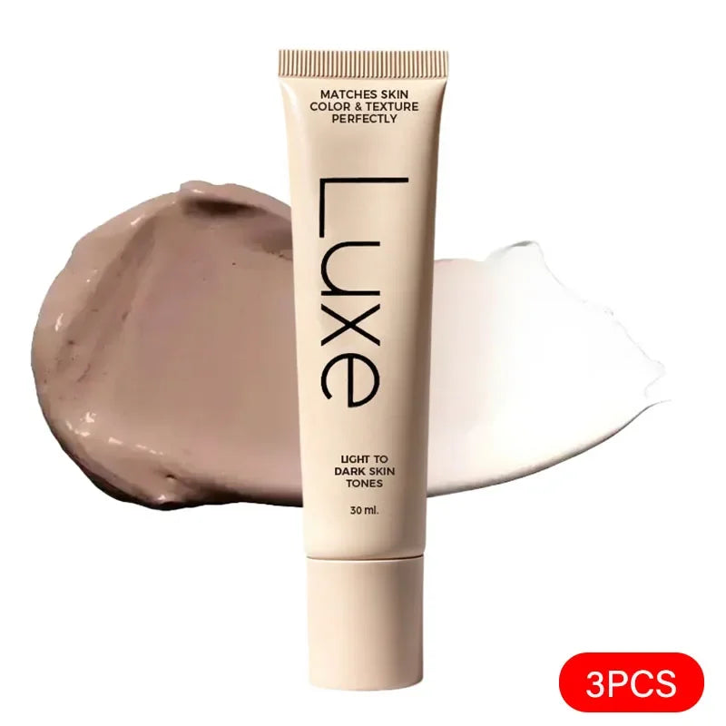 New Luxe-Color Changing Foundation 'No-Makeup Makeup' Look with Concealer Power Obedient Suitable for Fair To Medium Skin Tones