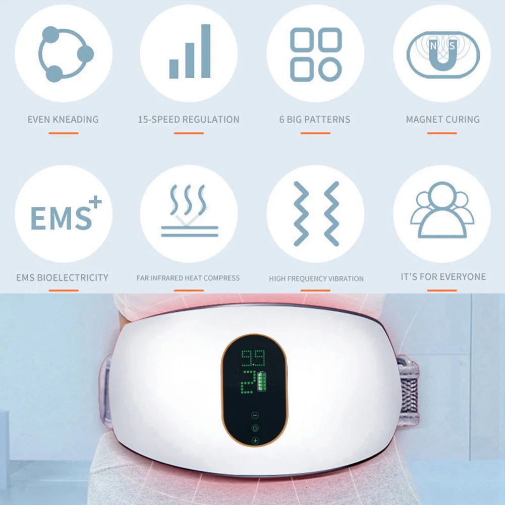 Electric Slimming Machine Weight Loss Lazy Big Belly Body Thin Fat Burning Abdominal Massage Body Shaping Massager