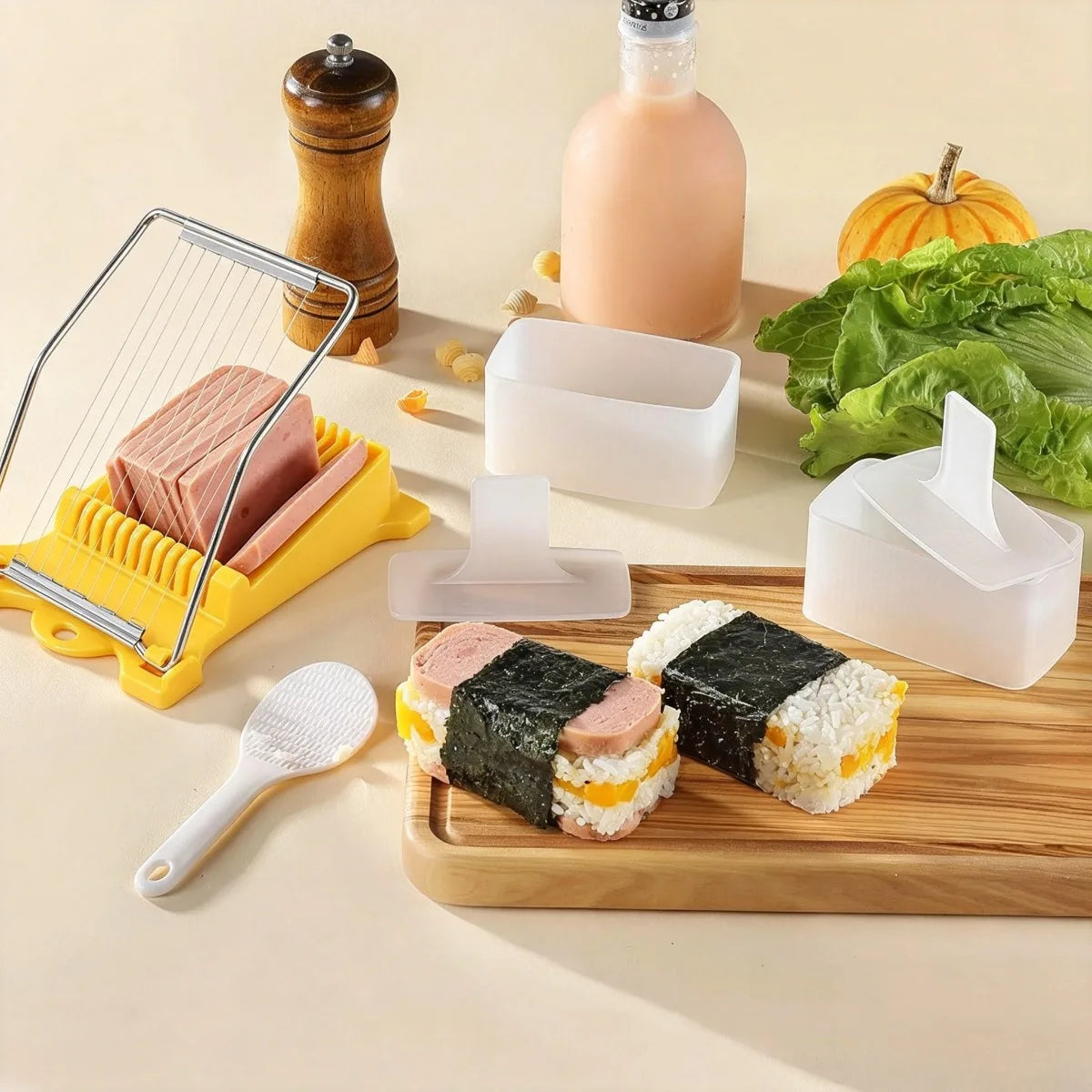 Stainless Steel Wire Meat Slicer Convenient Kitchen Tool for Luncheon Meat Spam Cheese Eggs BPA Free Durable Cutter Food Tools