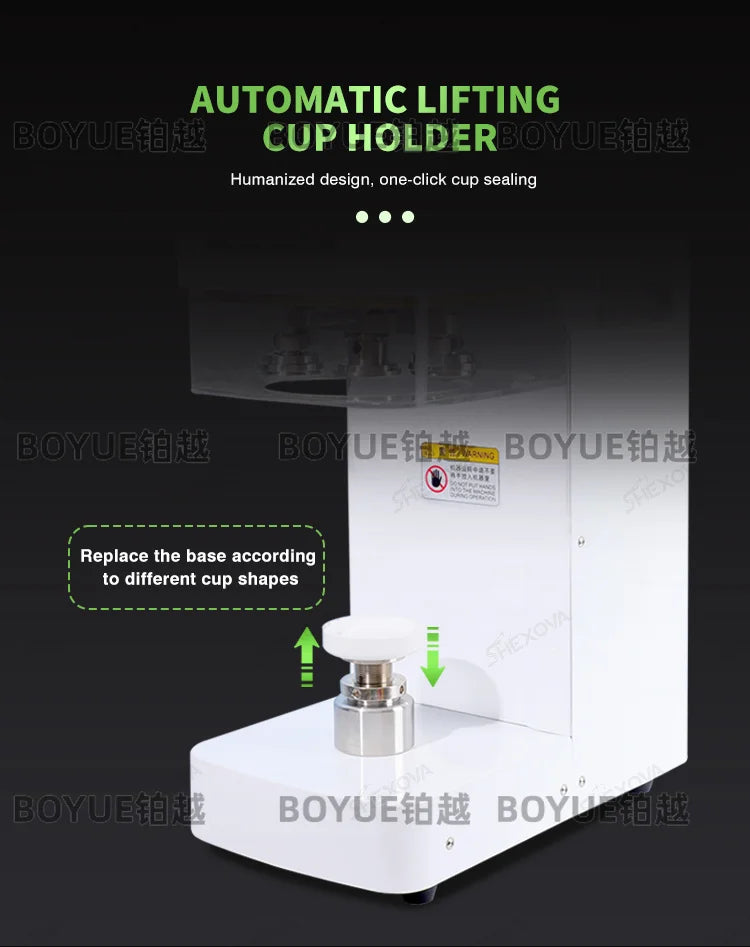 Automatic non-rotating can sealing machine Commercial can  Sealing machine Beverage polyester can