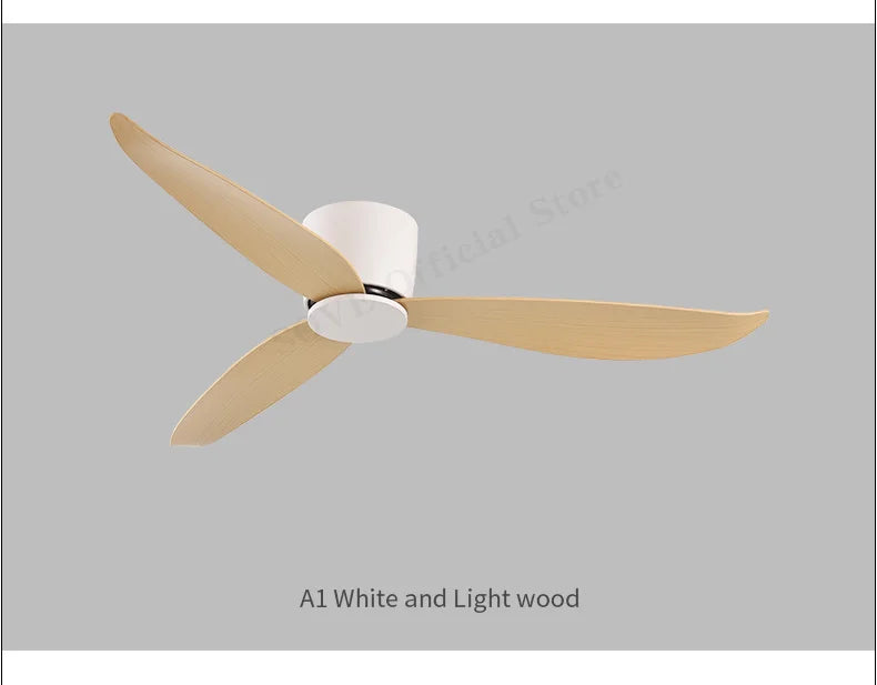 SOVE Ceiling Fan White Low Floor Ultra Thin 17cm DC Ceiling Fan With Remote Control Simple Ceiling Fans Without Light 220V