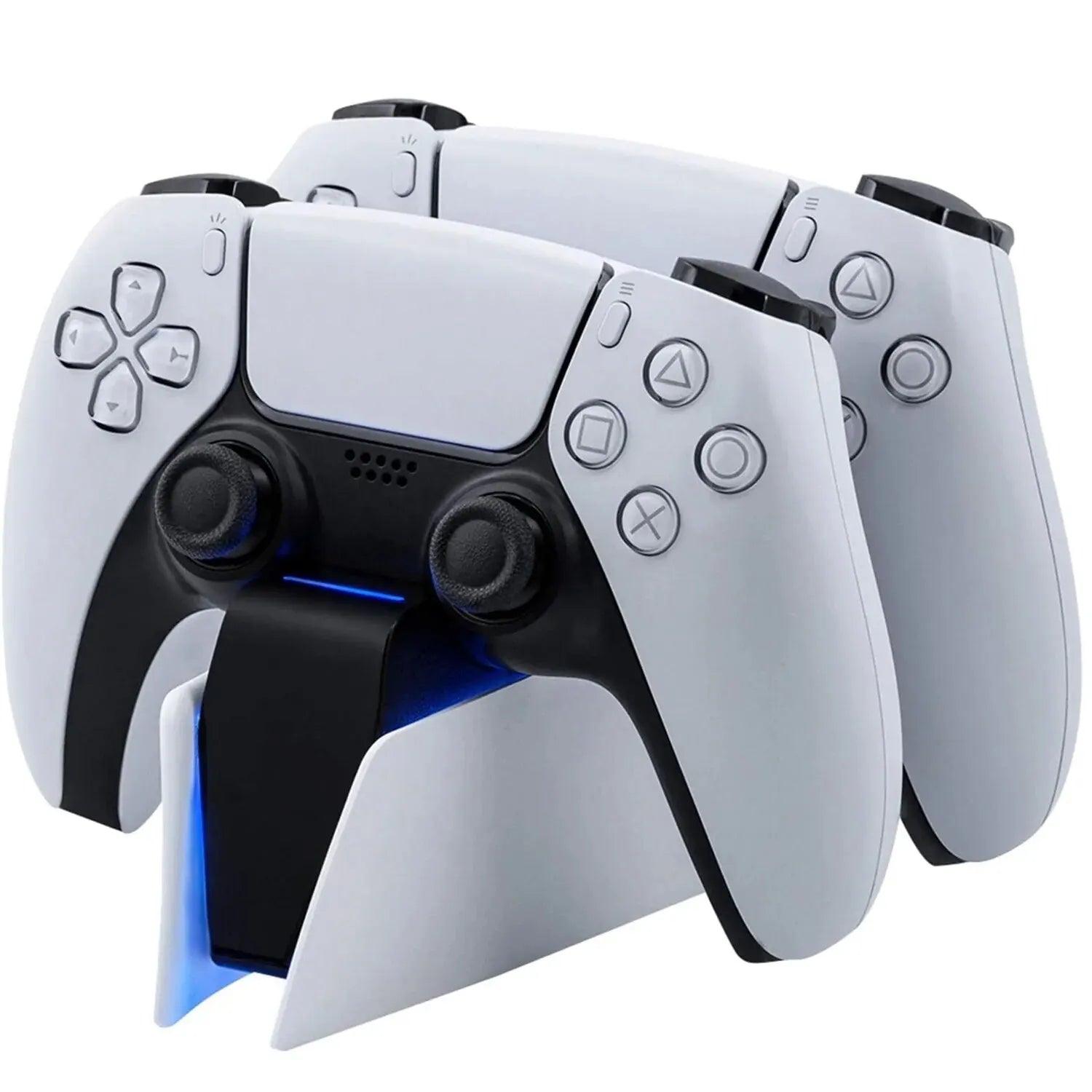 Game Wireless Charging Station for PS5 with Dual Fast Charger Dock and LED Charging Indicators