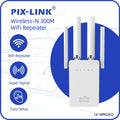 PIX-LINK Wireless WiFi Repeater Wifi Extender Ultraboost Wifi Amplifier Long Range Repiter 300M Wi-Fi Booster Access Point WR02E