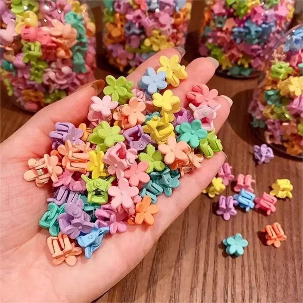 100pes/cangirl baby bangs and broken hair tool  hair grabbing claw  baby small mini hair clip, Cute girl with minimalist style ﻿