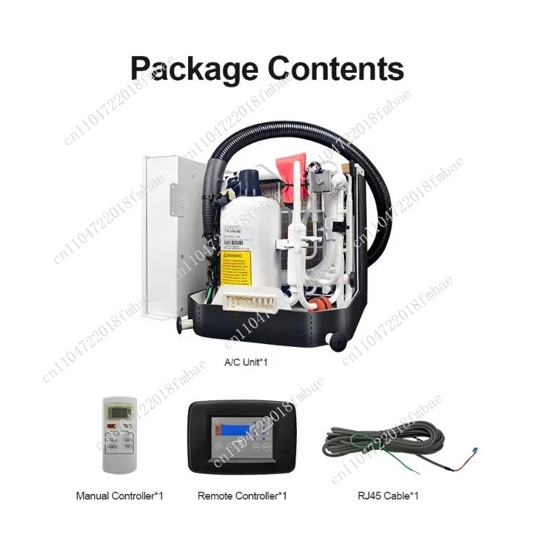 Marine Air Conditioners for Boat Multi Function Best Sale 16000Btu Yacht Air Conditioning Water Cooled Chiller