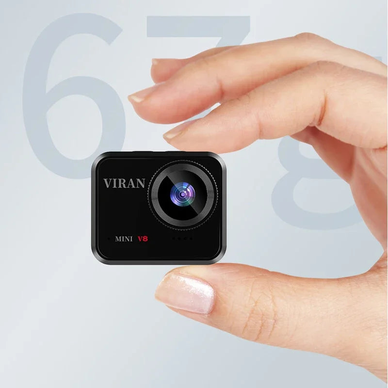 4K 60FPS Ultar HD Mini Action Camera Wifi Remote Control Screen Waterproof DV Sport Camcorder Drive Recorder Wireless Webcam V8