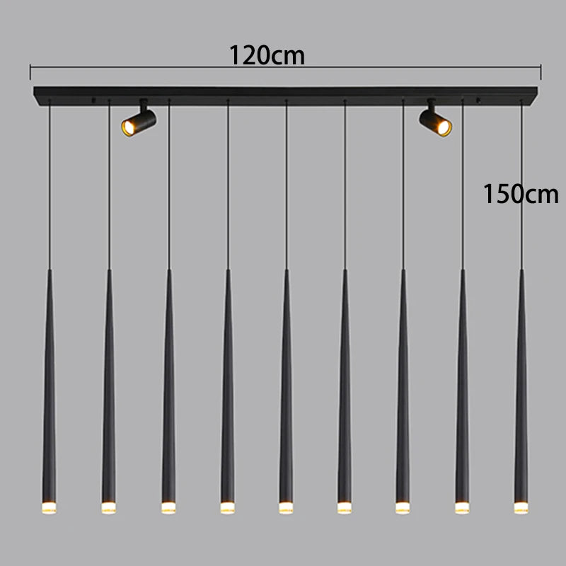 Modern light luxury decorative LED lights, living room pendant lights, dining room pendant lights, indoor lighting