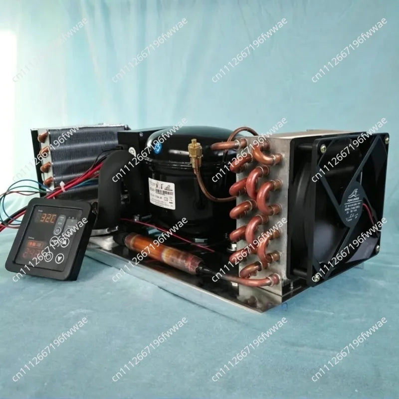 BD35A Mini Air-Cooled Integrated Unit Assembly 12V24V48V Start-Up Refrigeration Micro Air Conditioning Unit