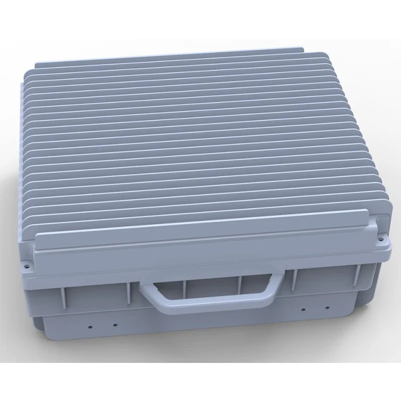 430*424*175 MM Telecom 4G 5G Base Station ip67 waterproof extruded amplifier outdoor heat dissipation aluminum project Box
