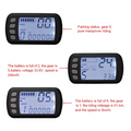 Mini LCD Display for Electric Bike 24V 36V 48V Scooter Motorcycle Speedmeter Waterproof Ebike Display HOT