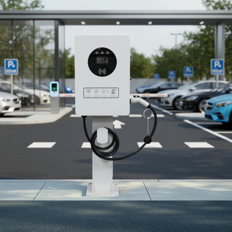 EV Charging Station 30kw 40kw 50kw GBT CCS2 CCS1 DC EV Fast Charger Electric Car Charger for Home Garage Use IP54 Rated