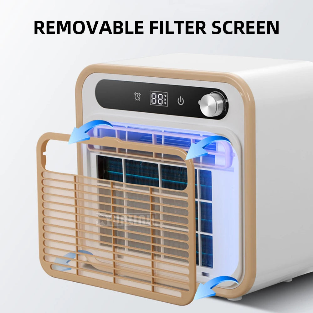 5000BTU Climatizador Portable Split Type Air Conditioner with 1.5m Connecting Pipe Remote Control