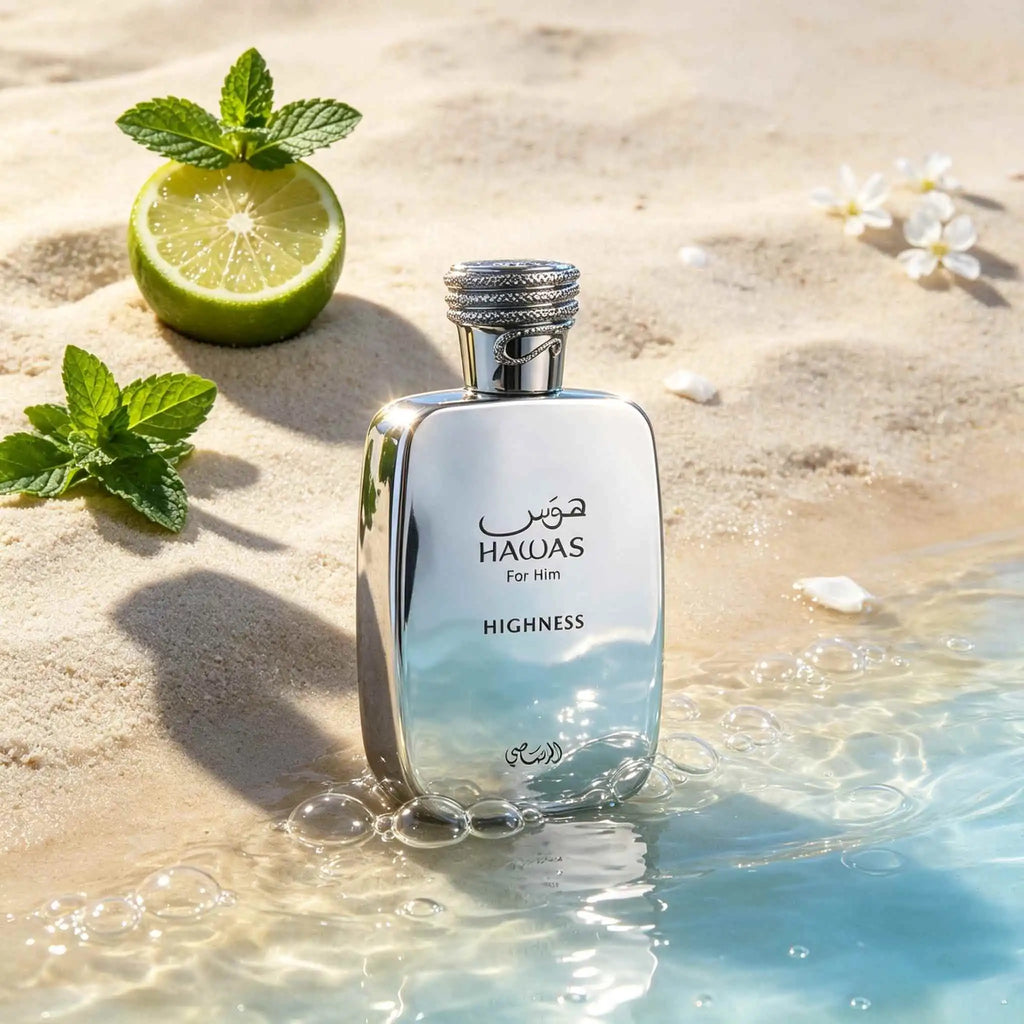 HAWAB HIGHNESS Long-lasting Men's Scent | Layered Citrus Woody Aroma, Zesty Fruit Top Notes Unfold First, Enduring Mild Woody Fragrance Surrounds You All Day.