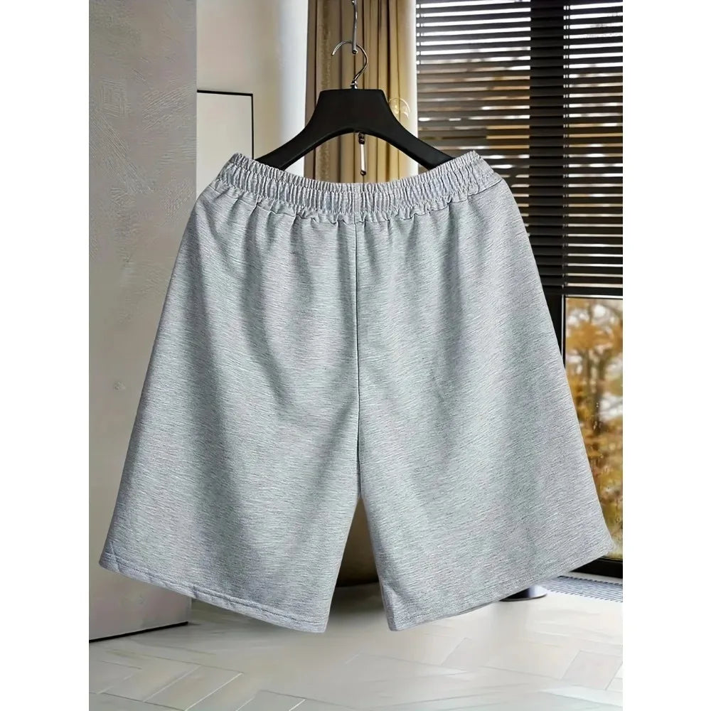 Women Comfy Lounge Wear Wide Leg Sweat Shorts Elastic Drawstring Pocket Casual Sports Daily Shorts  high waisted shorts