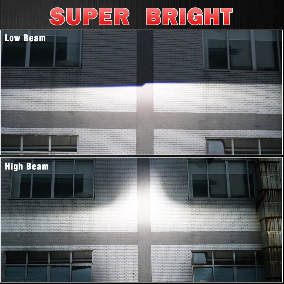 300W 3 inch Bi-led Lens 30000LM LED Projector Lenses For Hella Headlight H4 H7 9005 9006 High Low Lights Car Motorcycle Retrofit