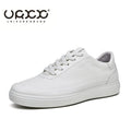 Fashion Men Shoes Genuine Leather Shoes Casual Lace-up Shoes Breathable Fashion Sneakers New