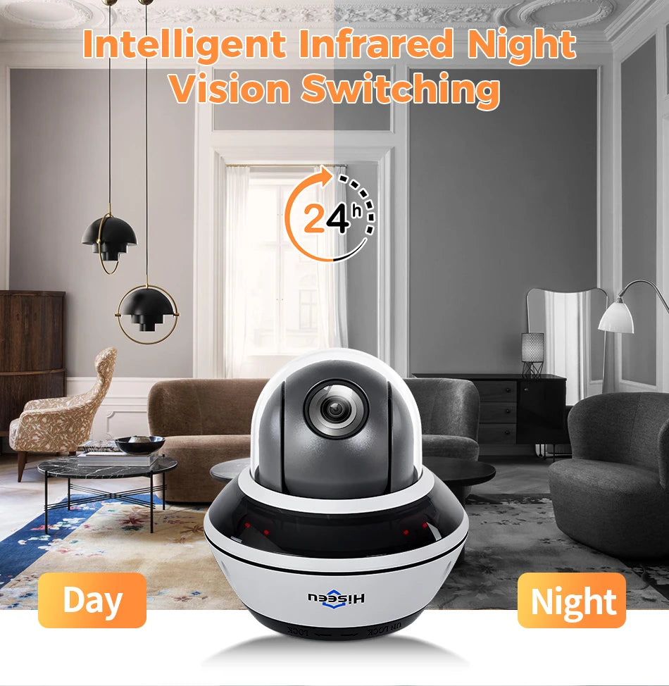 Hiseeu 6MP Vandalproof POE IP Audio Camera 4X Optical Zoom Outdoor Video CCTV Security Surveillance Dome Cameras Onvif H.265