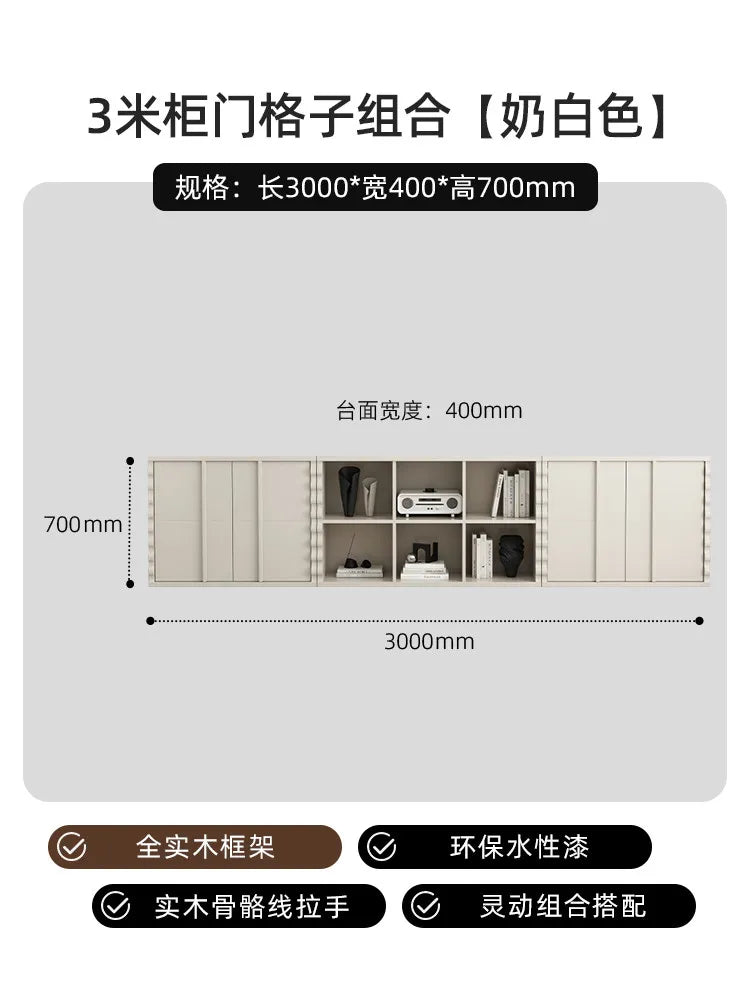 Modern Drinks Cabinets Figurine Modular Solid Wood Shelf Organization Cabinets Clearance Salon Gabinete Furniture For Home