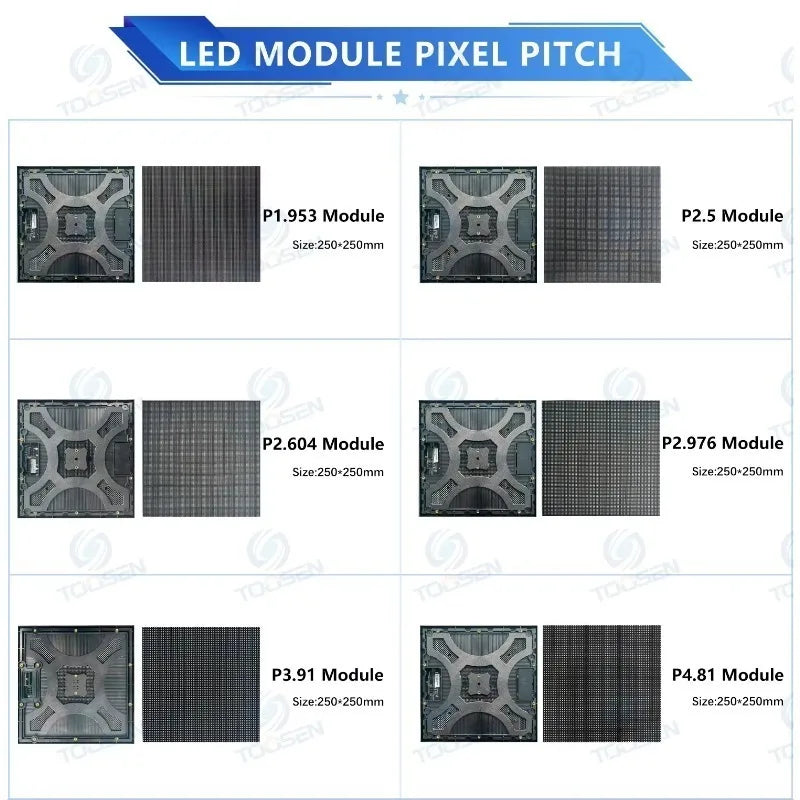 P2.6 P2.9 P3.9 Rainproof LED Video Wall Seamless Splicing Movable Stage Wedding Outdoor Event Rental Display Screen