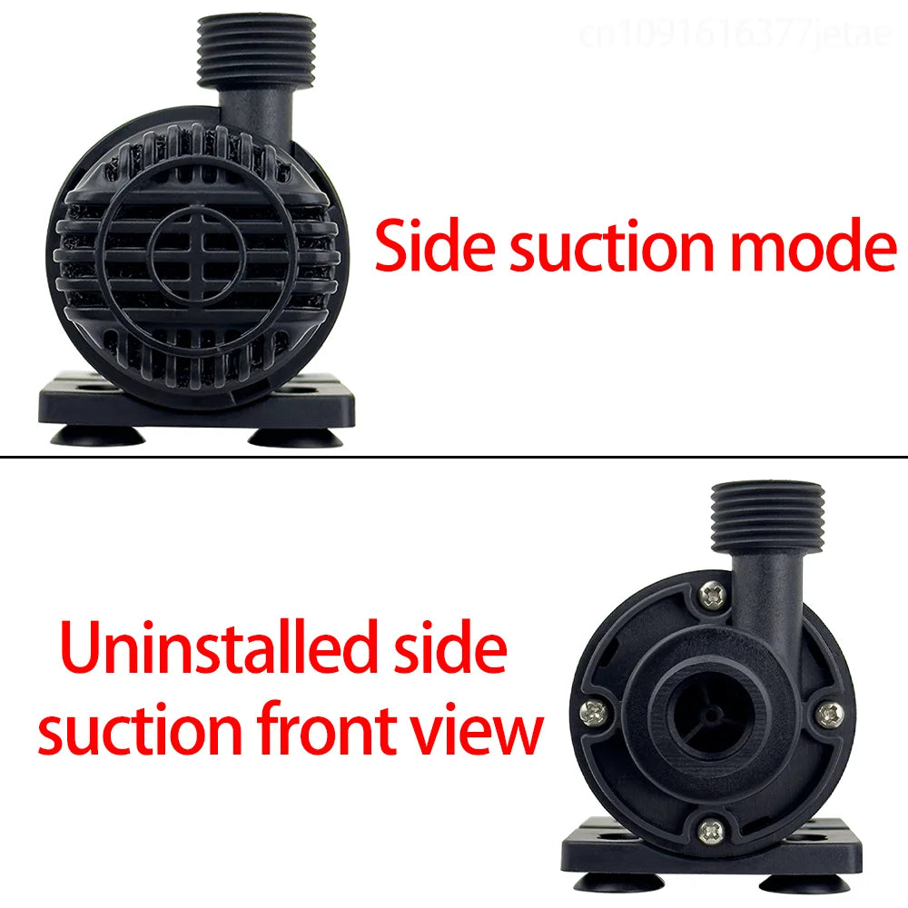 DC12/24V 960L/H Small Brushless Motor Submersible Pump for Fish Tank Circulation, Fish Pond Landscaping, Solar Water Pump
