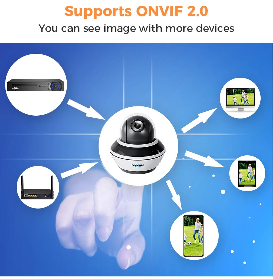 Hiseeu 6MP Vandalproof POE IP Audio Camera 4X Optical Zoom Outdoor Video CCTV Security Surveillance Dome Cameras Onvif H.265