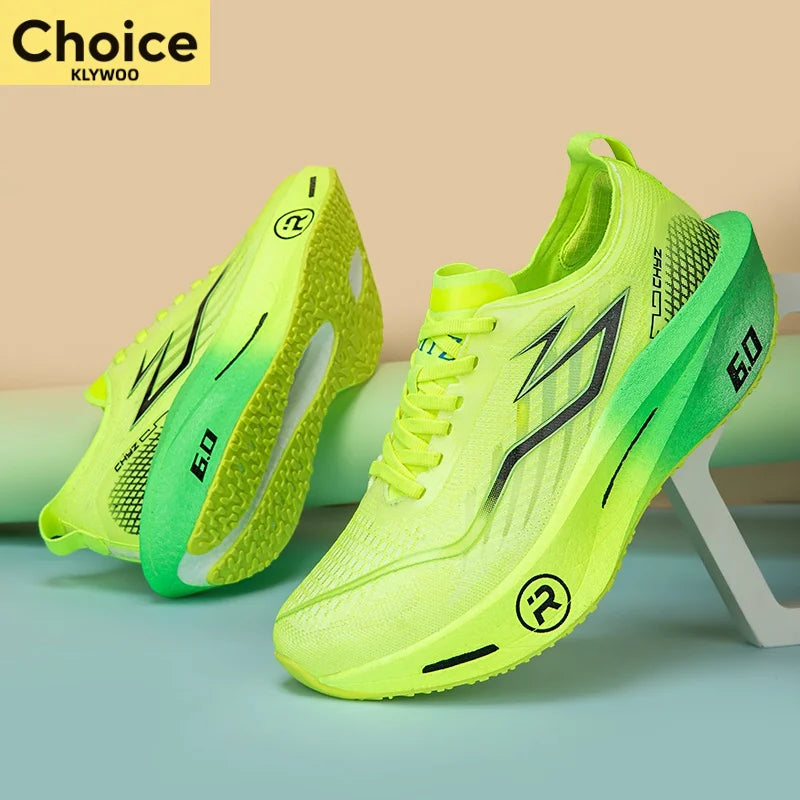 New Sports Shoes for Men&Women Running Sneakers Carbon Plate Male Marathon Racing Shock-absorbing Athletics Sport Training Shoes