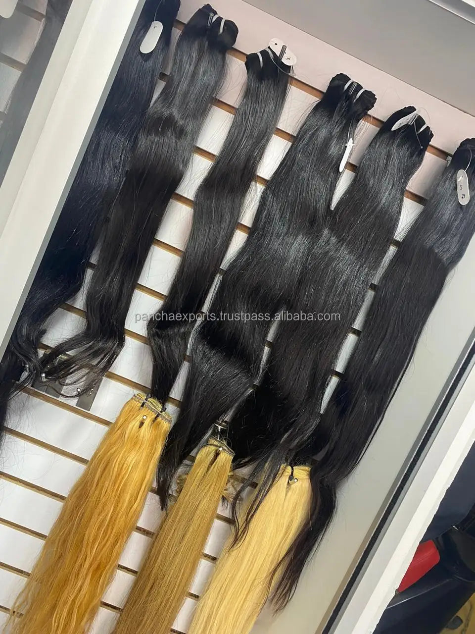 Wholesale 12A 100% Human Virgin Cuticle Aligned Raw Indian Hair Bundle Unprocessed Natural Hair Color